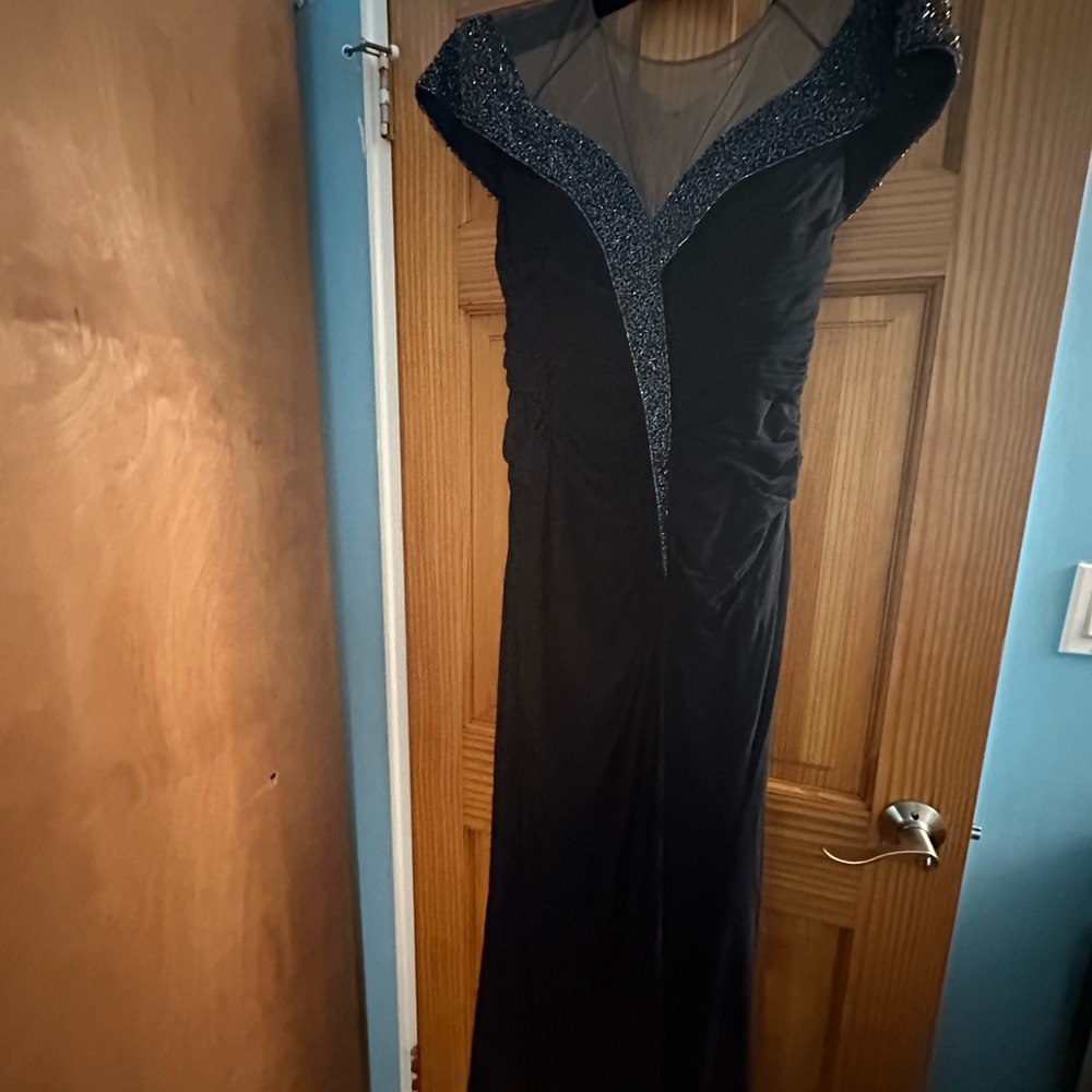 Elegant Black Evening Gown